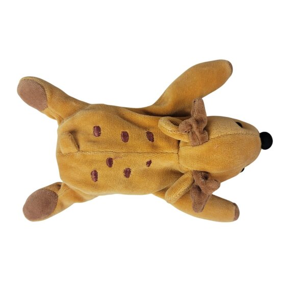 2/$15 Ty Beanie Babies Spotted Deer Fawn Plush Brown Floppy Stuffed Tag Removed - Picture 6 of 9